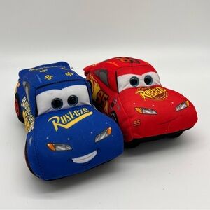 Cars Lightning McQueen Plush Toy - Red and Blue